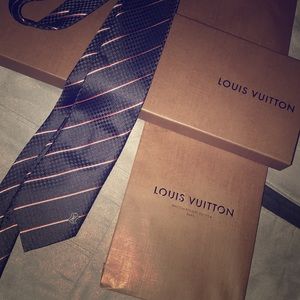 louis vuitton tie